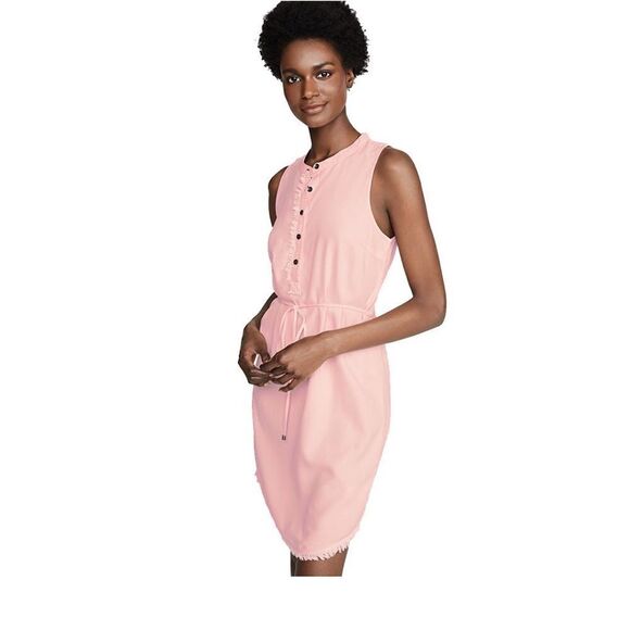 Splendid flowy sleeveless viscose mini dress in pink size XL, NWT - Picture 1 of 8